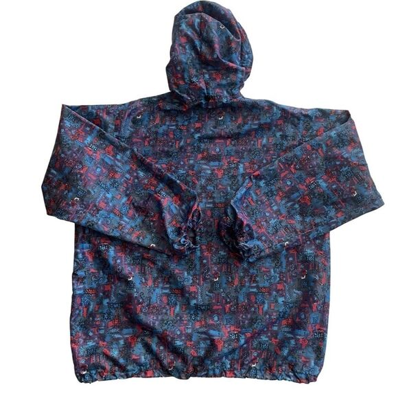 VINTAGE 60s Sears Sportswear Printed Windbreaker - Picture 2 of 7